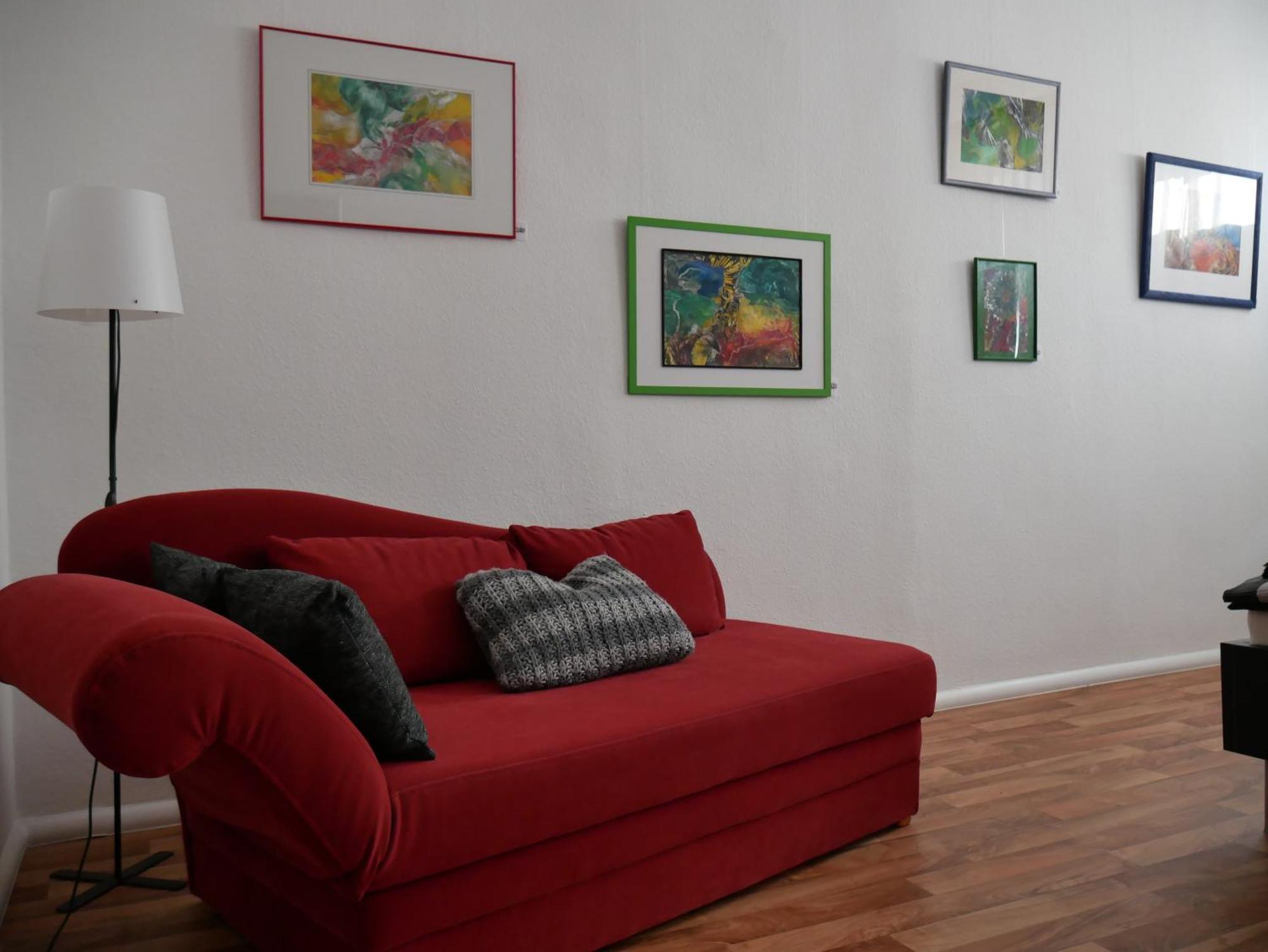 קמניץ Ferienwohnungen In Der Kunstgalerie Charlie Und Jenny חדר תמונה